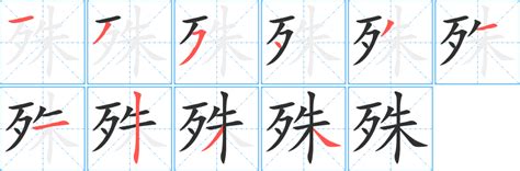 殊 造詞|殊造詞，殊字的造詞